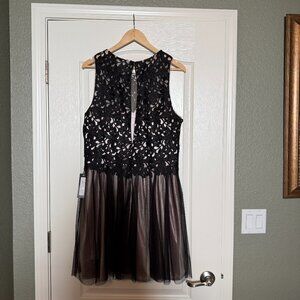 Just in time for the Holiday Parties! Little Black Dress size 16, Brand New